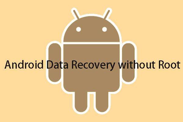 Android-datagendannelse uden rod