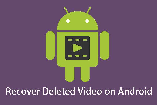 восстановить удаленные видео Android