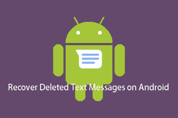восстановить удаленные текстовые сообщения Android