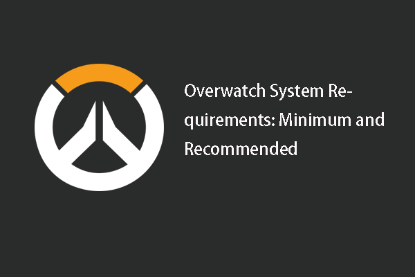 Requisitos do sistema Overwatch