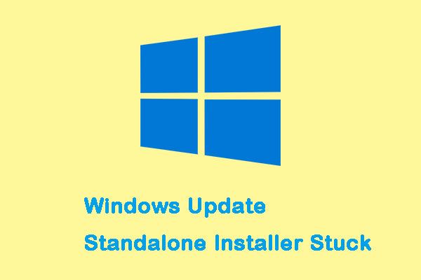 Instalador autônomo do Windows Update travado