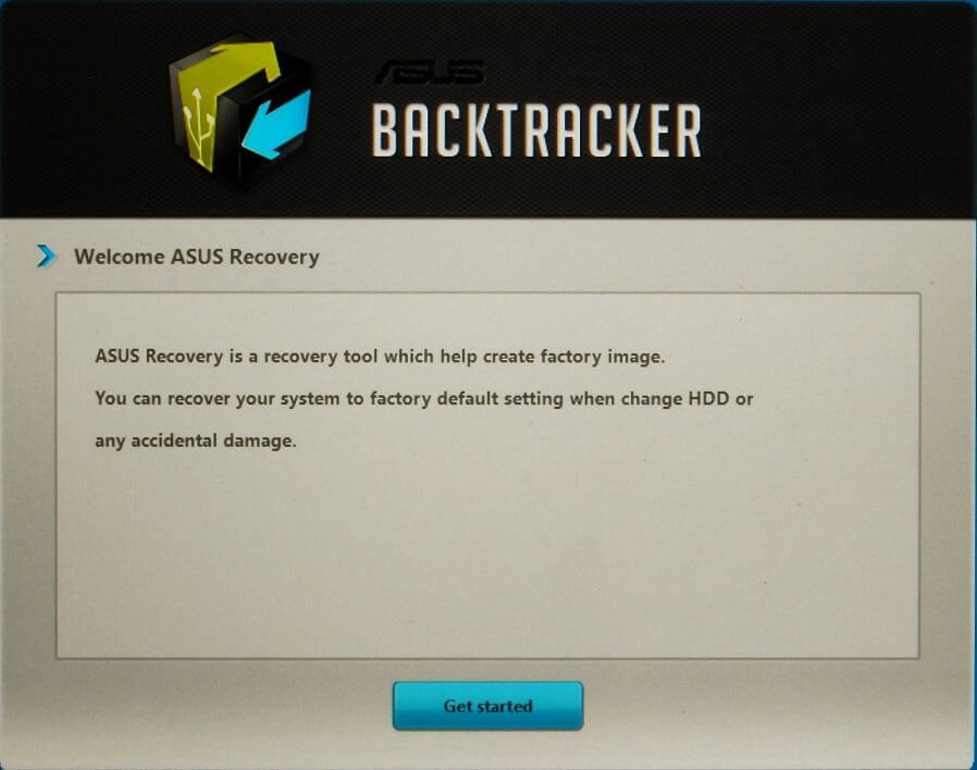 ASUS Recovery
