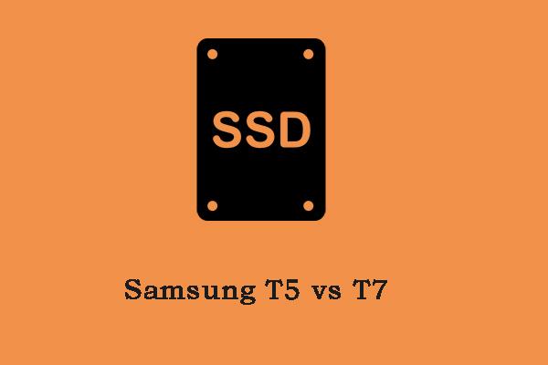 Samsung T5 vs T7: Qual a diferença e qual escolher