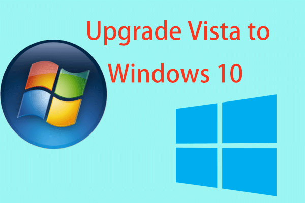 Aktualisieren Sie Vista auf Windows 10