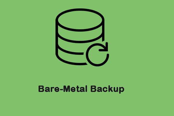 O que é backup e restauração bare-metal e como fazer?