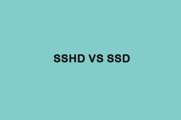 SSHD против SSD