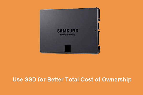 Используйте SSD для снижения совокупной стоимости владения