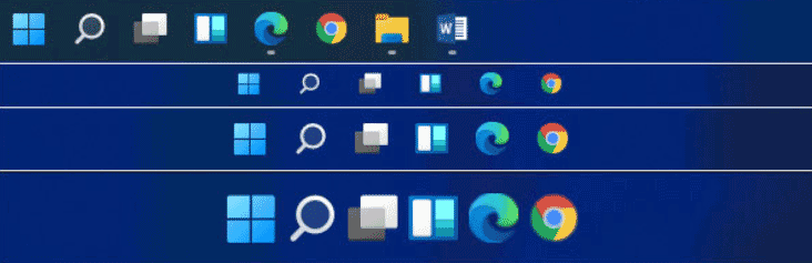 personalizar a barra de tarefas do Windows 11
