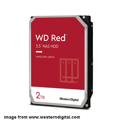 WD लाल हार्ड ड्राइव