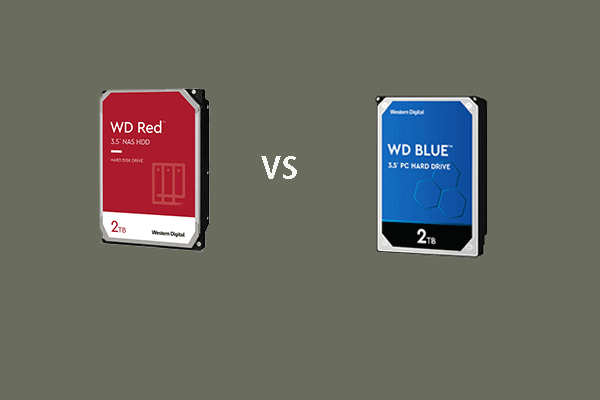 WD Red vs Blue