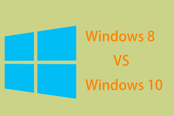 Windows 8 vs Windows 10