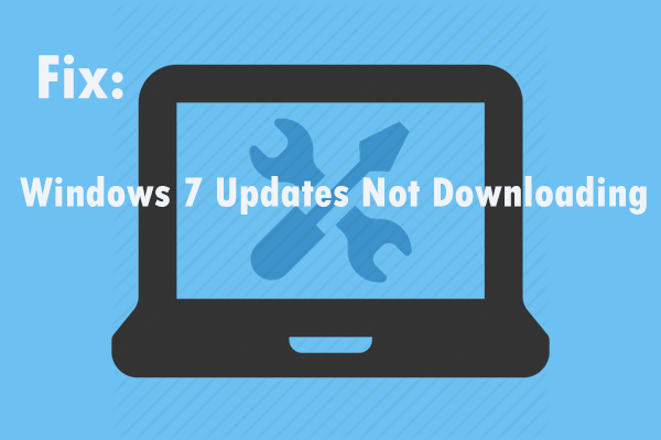 As atualizações do Windows 7 não estão baixando