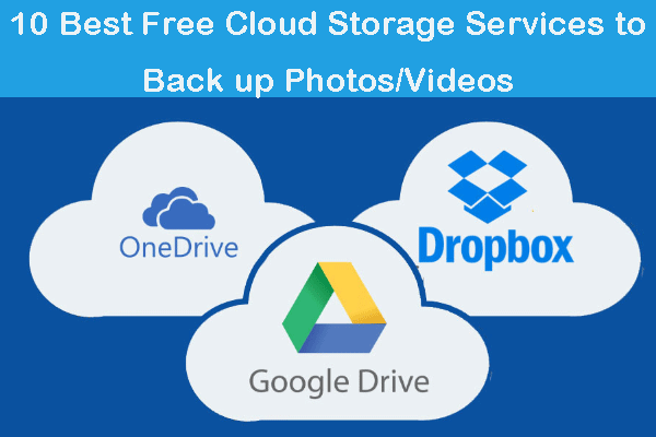 Os 10 melhores serviços gratuitos de armazenamento em nuvem para fazer backup de fotos/vídeos