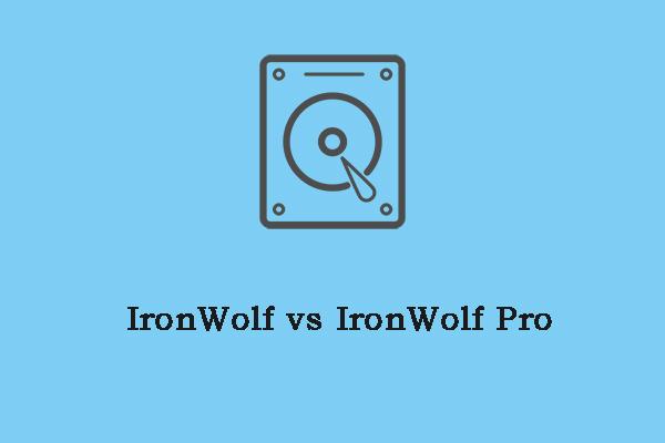 IronWolf vs IronWolf Pro: Quais são as diferenças entre eles?