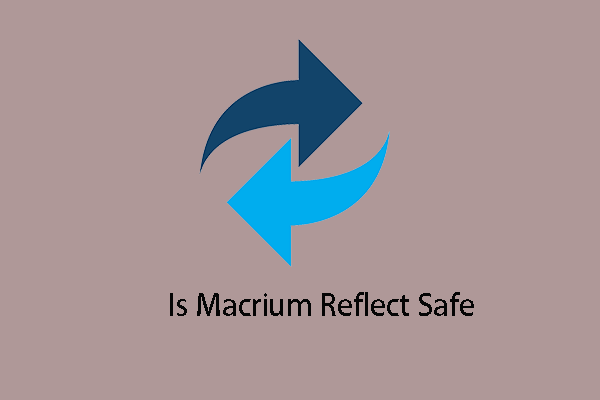 o Macrium Reflect é seguro