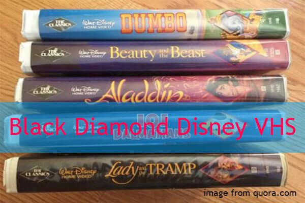 Fitas VHS Black Diamond Disney: significado, distinção, preços e venda