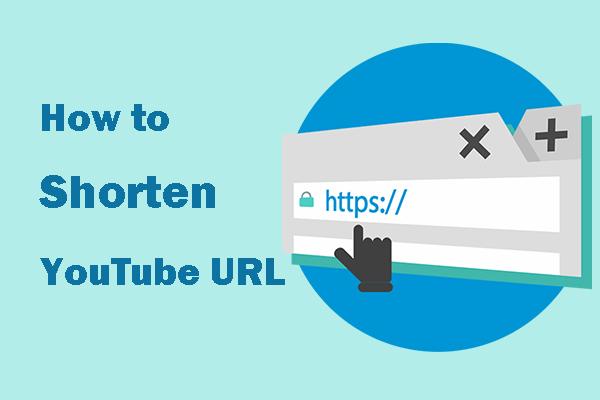 2 soluções para encurtar o URL do YouTube