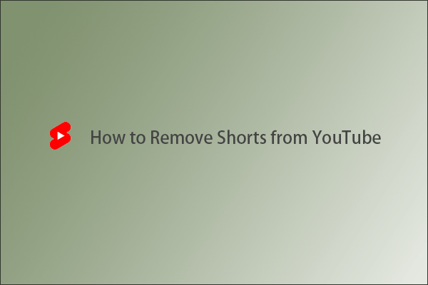 4 maneiras de desativar curtas do YouTube e experimentá-los agora