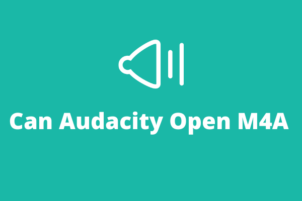 Решено: может ли Audacity открыть M4A? Как открыть M4A в Audacity?