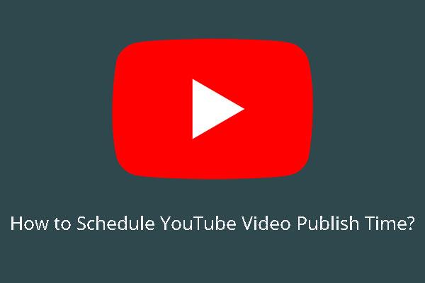 Как запланировать время публикации видео на YouTube?