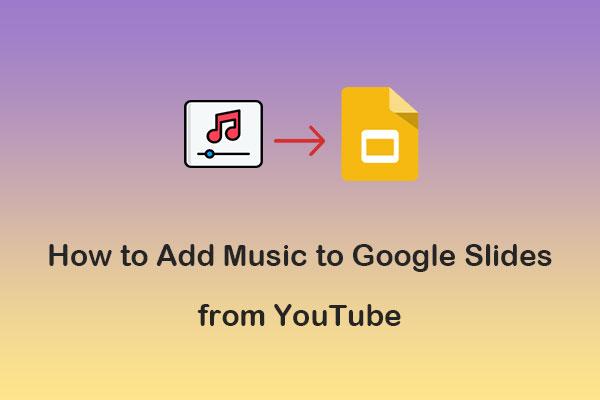 Como adicionar músicas ao Apresentações Google do YouTube sem esforço