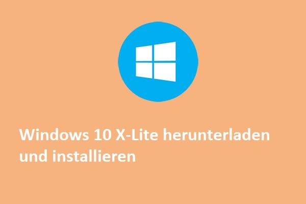 Windows 10 X-Lite – загрузите и установите эту облегченную ОС