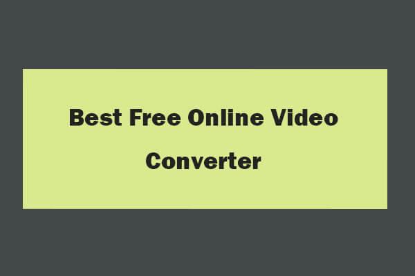 Os 8 principais conversores de vídeo online gratuitos para MP4/MP3 de alta qualidade