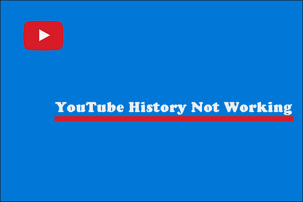 Como consertar o histórico de exibição do YouTube que não funciona?