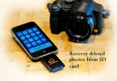 восстановить удаленные фотографии с SD-карты