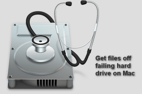 Retire arquivos do disco rígido com falha no Mac