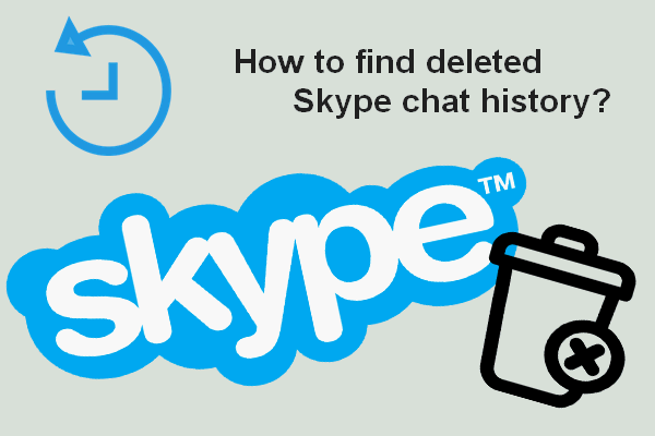 Как найти удаленную историю чата Skype