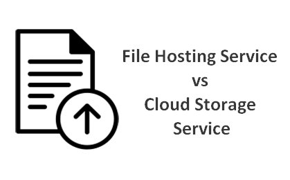 Usługa hostingu plików a usługa przechowywania w chmurze