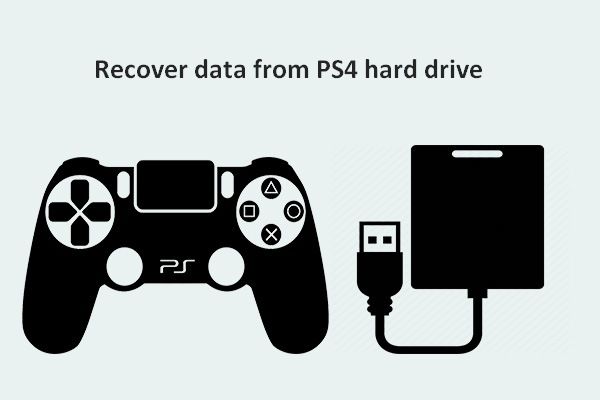 Recupere dados do disco rígido PS4