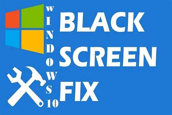 تمهيد windows10 إلى صورة مصغرة لشاشة سوداء