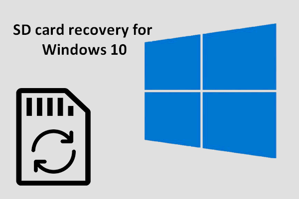 Recuperação de cartão SD para Windows 10