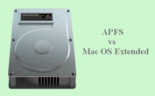 APFS против Mac OS Extended