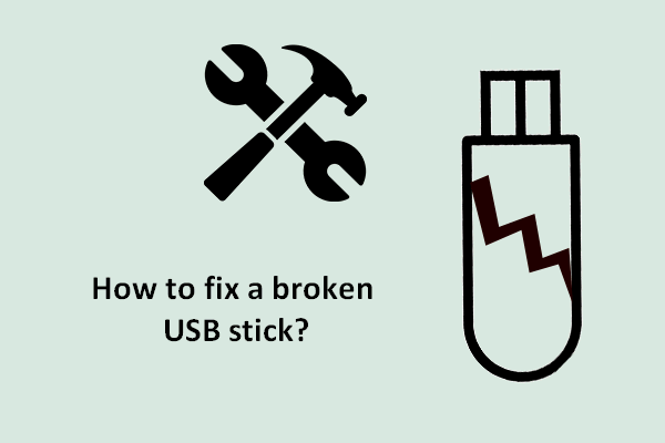 Bozuk bir USB çubuğu nasıl düzeltilir