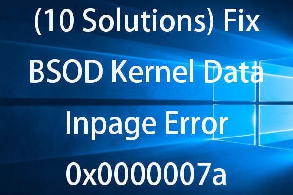 erro na página de dados do kernel
