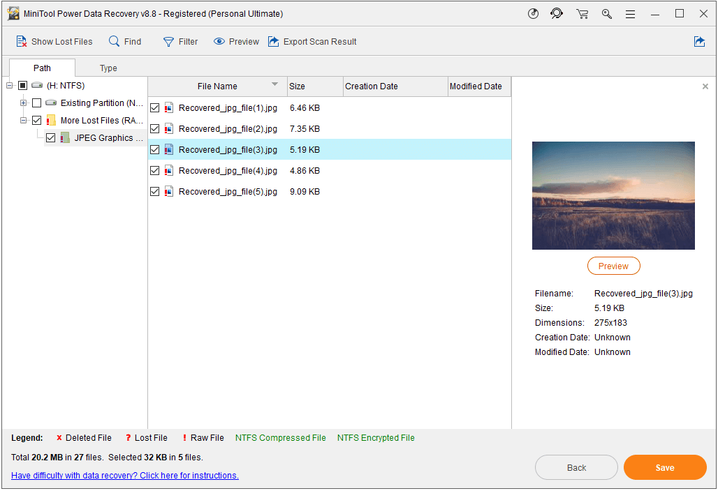 възстановяване на файлове на Windows 10