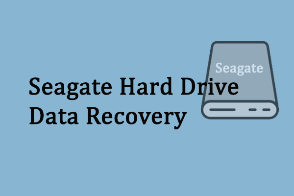 Notícias empolgantes: a recuperação de dados do disco rígido da Seagate é simplificada