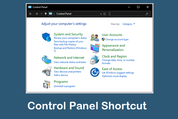 3 maneiras de criar um atalho no painel de controle no Windows 10/11