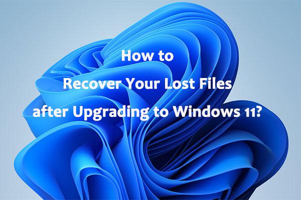 Как восстановить потерянные файлы после обновления до Windows 11?