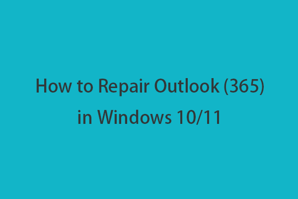 Como reparar o Outlook (365) no Windows 10/11 - 8 soluções