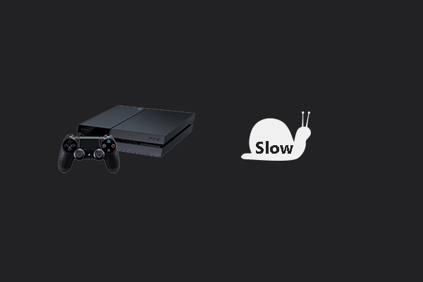 PS4 работает медленно