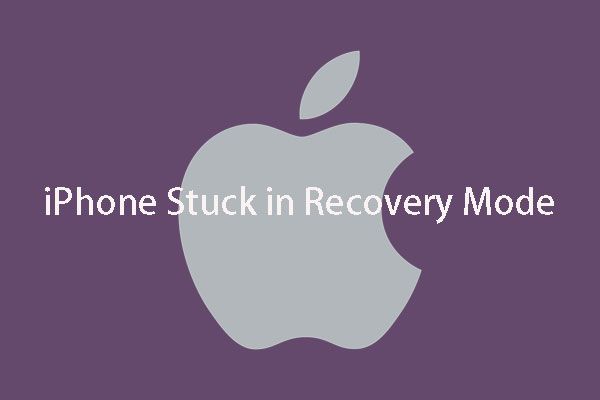 iPhone travou no modo de recuperação
