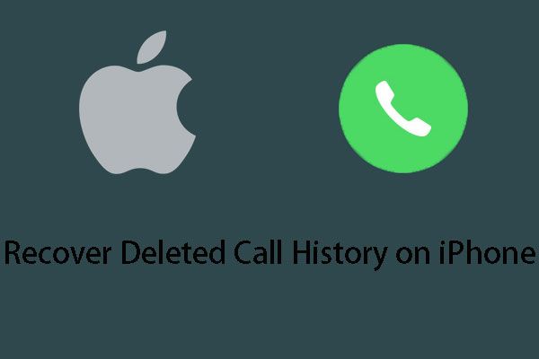 Wiederherstellen des gelöschten Anrufverlaufs auf dem iPhone