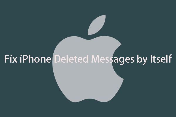 iPhone excluindo mensagens sozinho