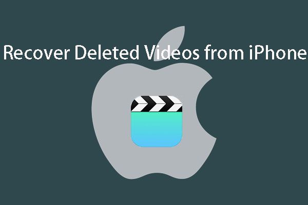 como recuperar vídeos apagados do iPhone