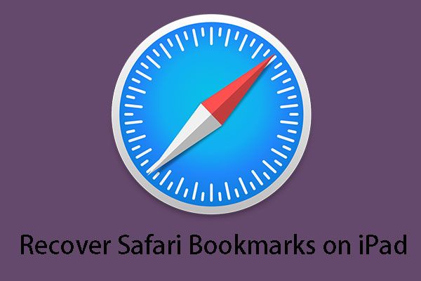 restaurar favoritos do Safari no iPad