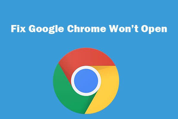 исправить Google Chrome не открывает миниатюру